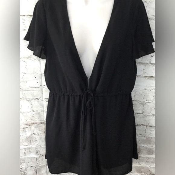 Show Me Your Mumu Women’s SMYM Black Ta-Haa Romper - Picture 5 of 6